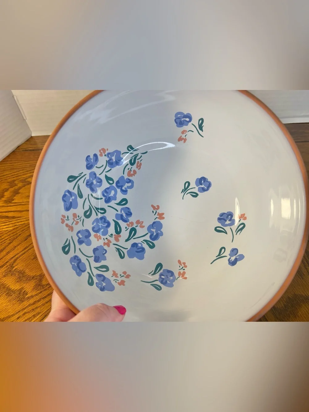 Vintage Porta Portugal Doris Days Serving Decorative Bowl Libby Wilkie Cottage